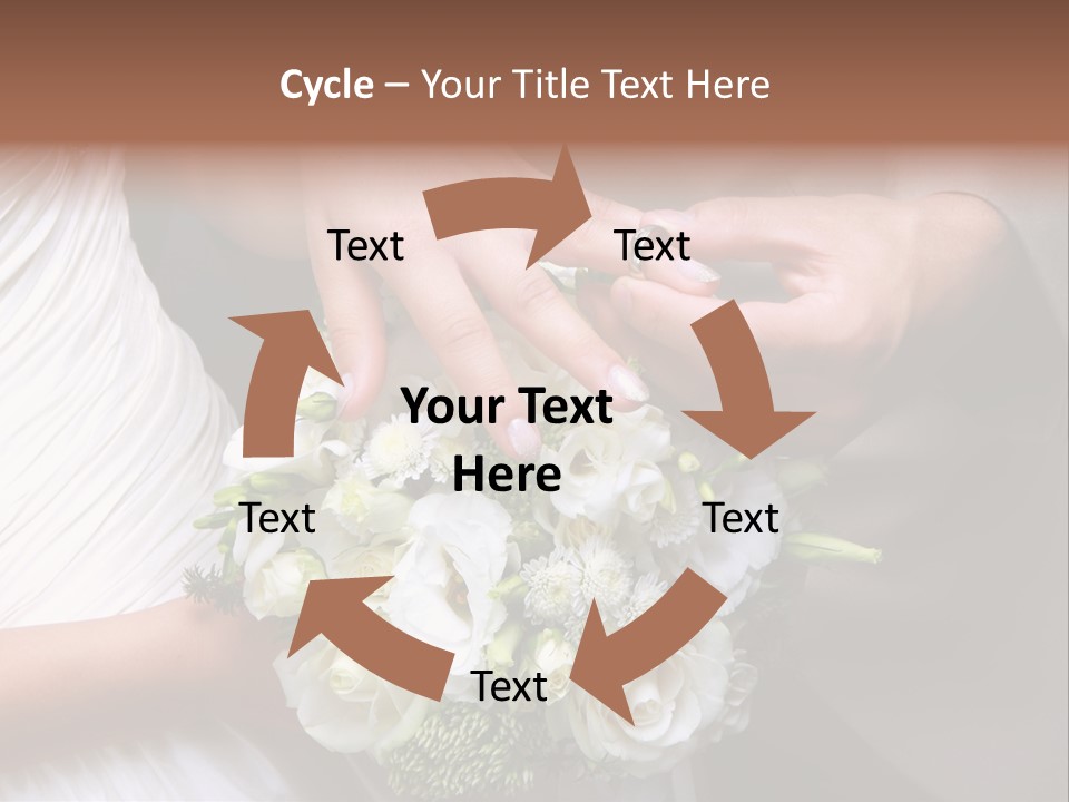 Bride Young Ceremony PowerPoint Template