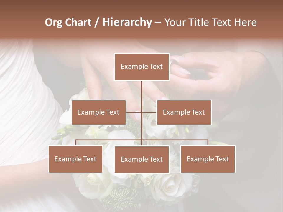 Bride Young Ceremony PowerPoint Template