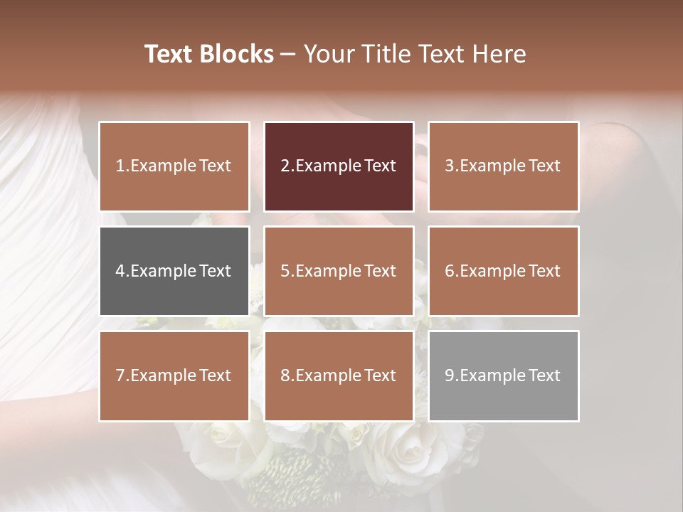 Bride Young Ceremony PowerPoint Template