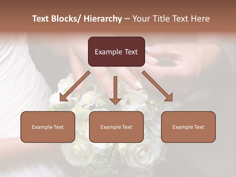 Bride Young Ceremony PowerPoint Template