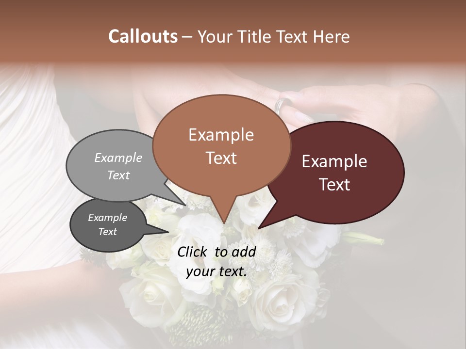 Bride Young Ceremony PowerPoint Template