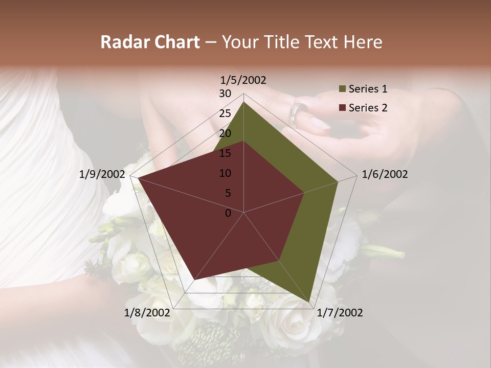 Bride Young Ceremony PowerPoint Template