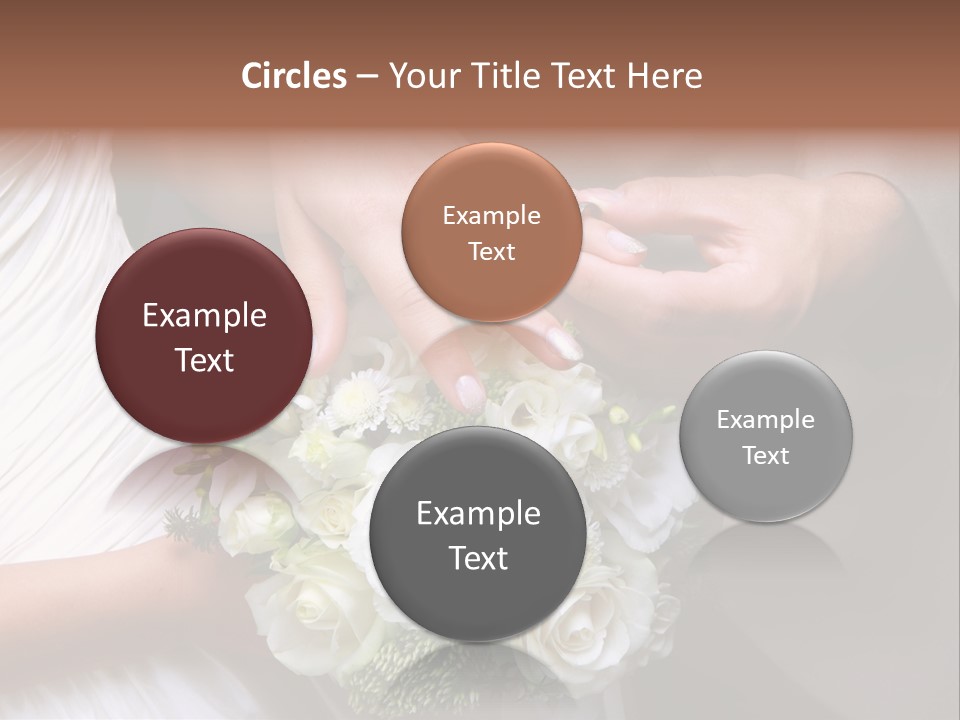 Bride Young Ceremony PowerPoint Template