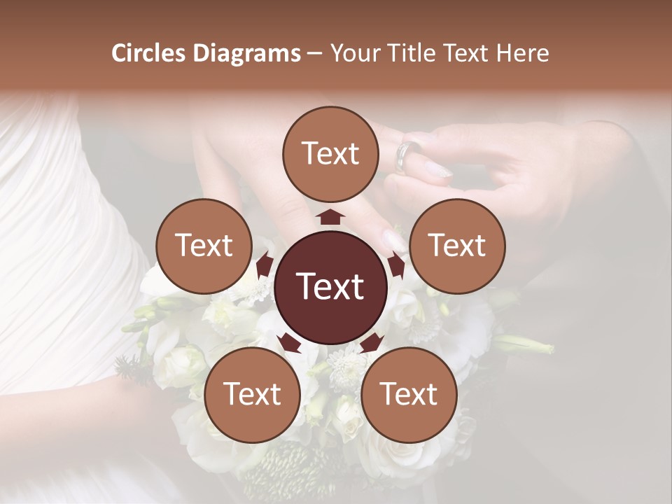 Bride Young Ceremony PowerPoint Template