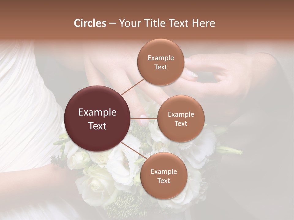 Bride Young Ceremony PowerPoint Template
