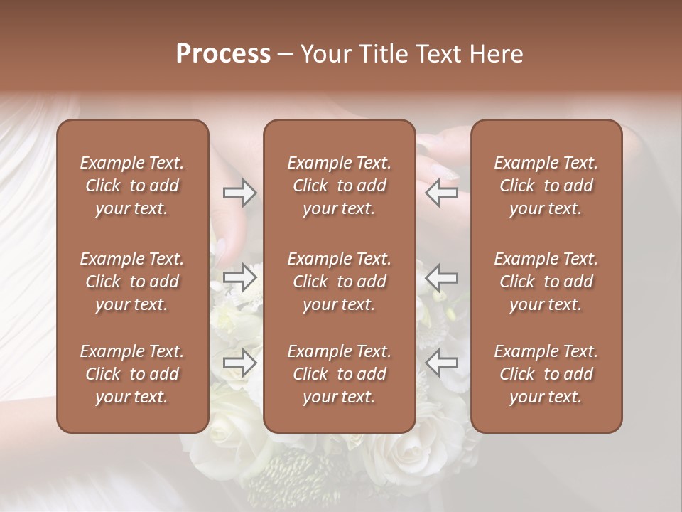 Bride Young Ceremony PowerPoint Template
