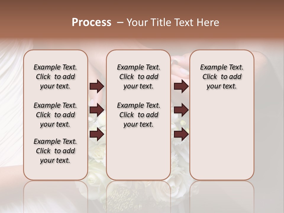 Bride Young Ceremony PowerPoint Template