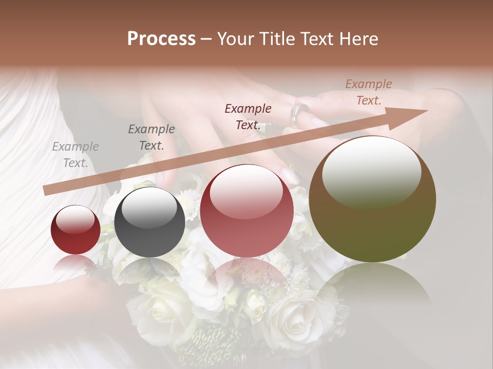 Bride Young Ceremony PowerPoint Template