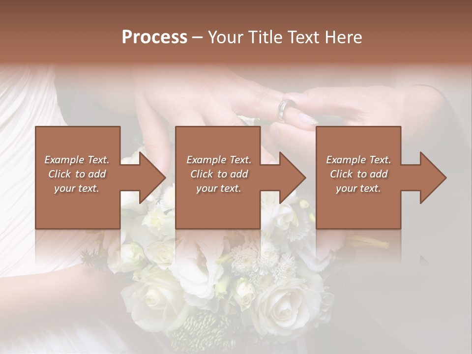 Bride Young Ceremony PowerPoint Template