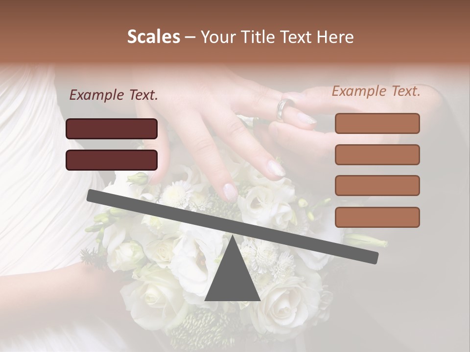 Bride Young Ceremony PowerPoint Template