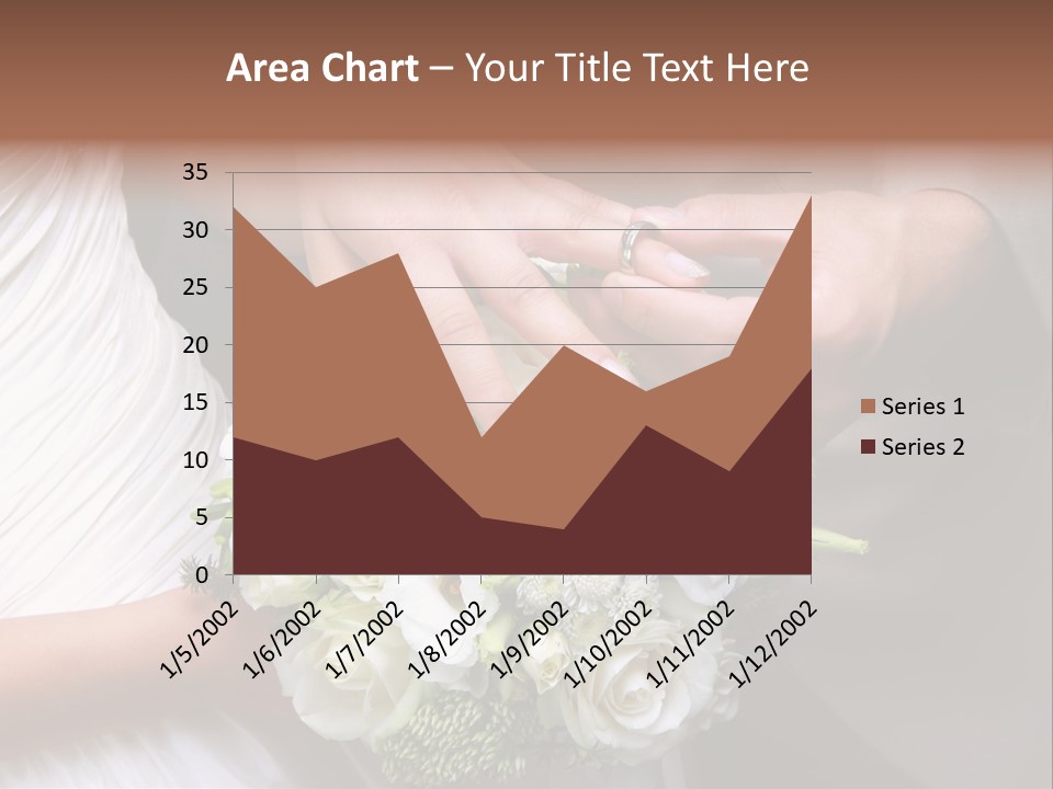 Bride Young Ceremony PowerPoint Template