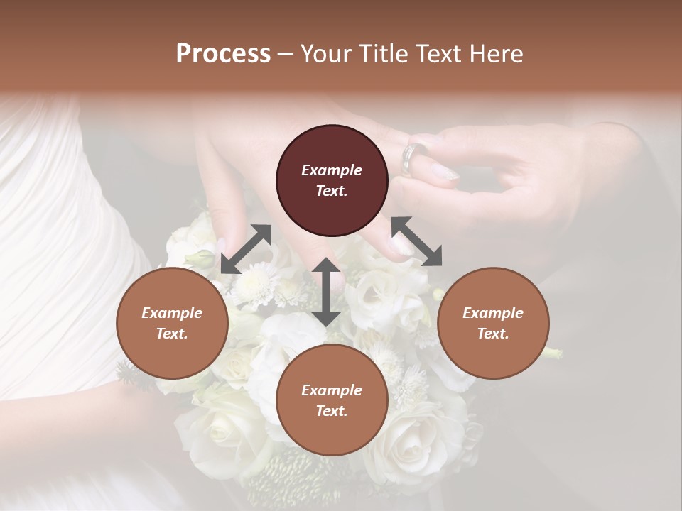 Bride Young Ceremony PowerPoint Template