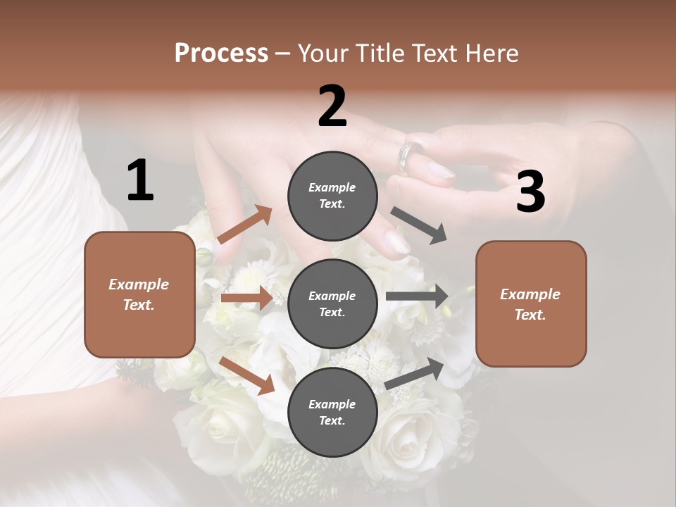 Bride Young Ceremony PowerPoint Template