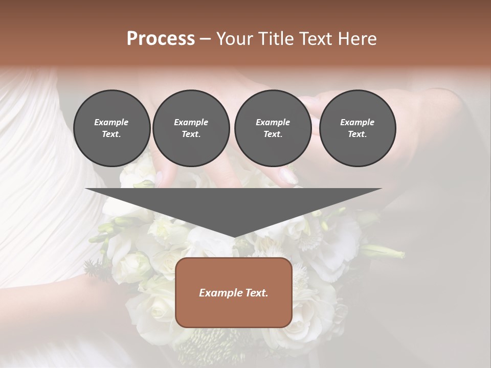 Bride Young Ceremony PowerPoint Template