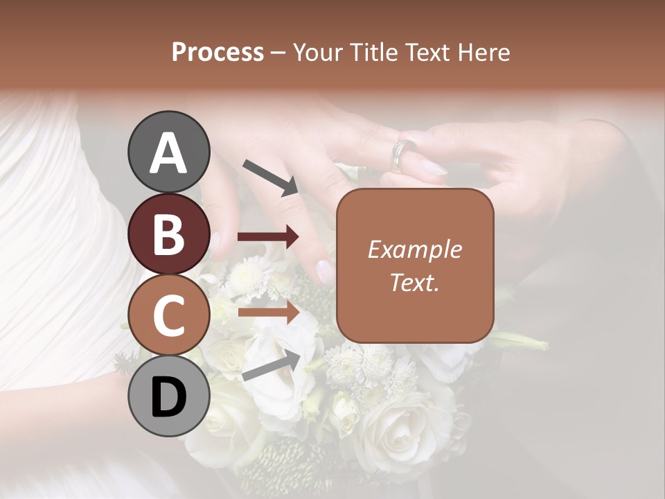 Bride Young Ceremony PowerPoint Template