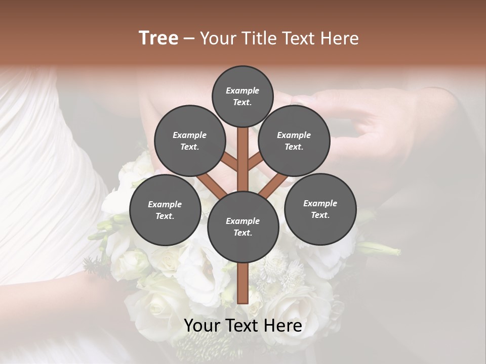 Bride Young Ceremony PowerPoint Template