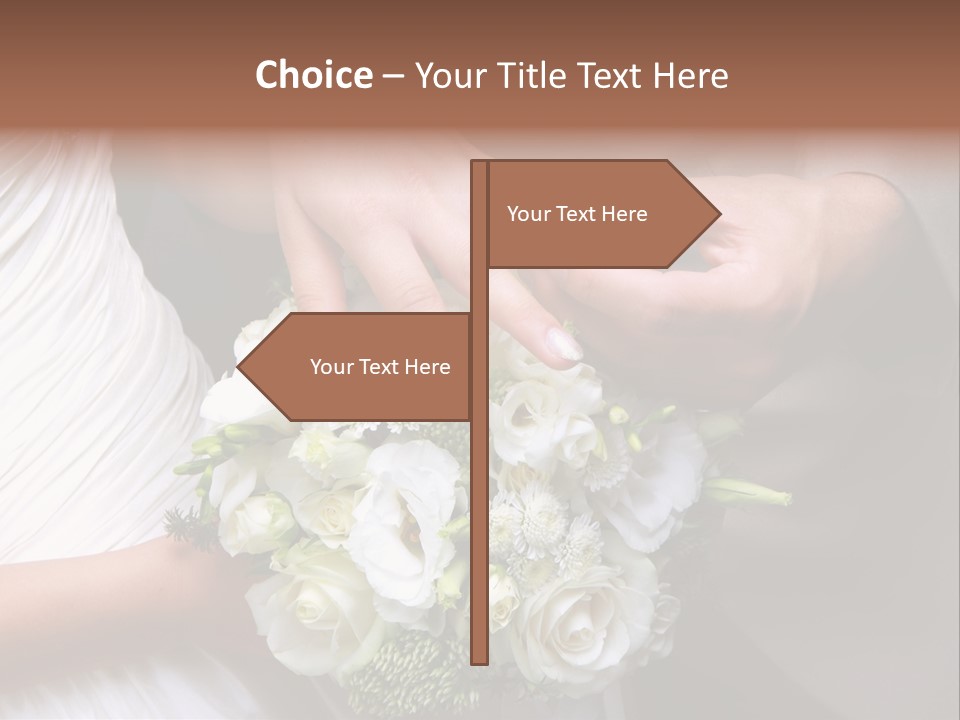 Bride Young Ceremony PowerPoint Template