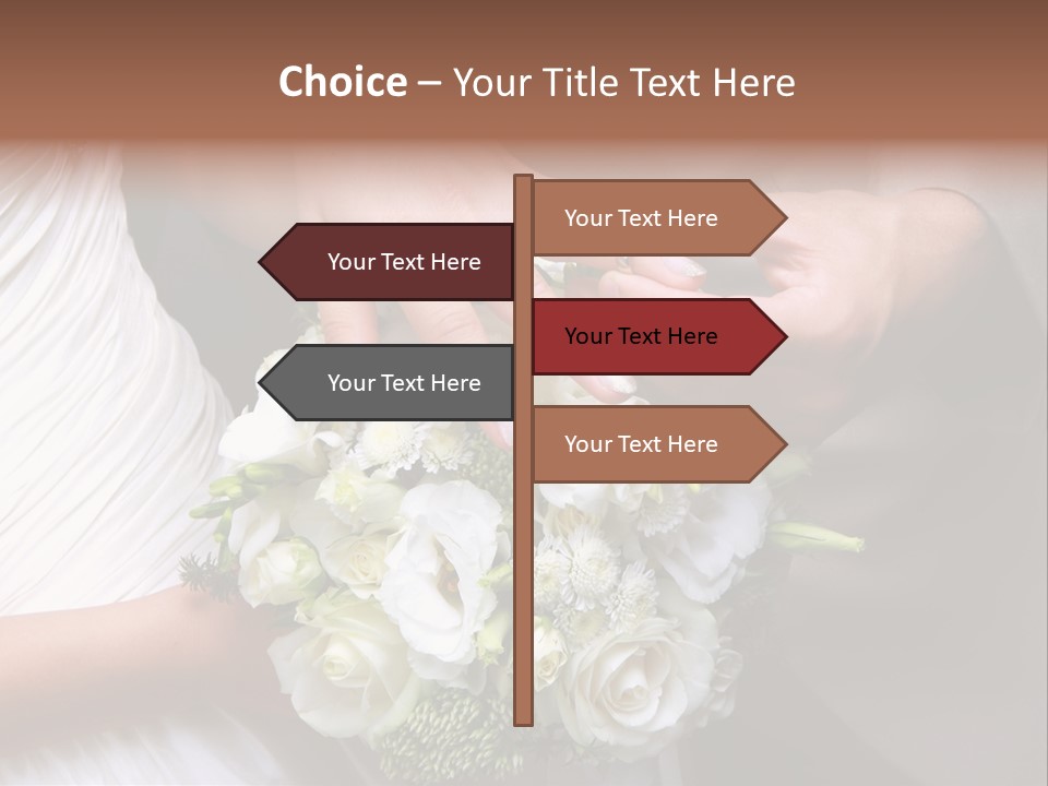 Bride Young Ceremony PowerPoint Template