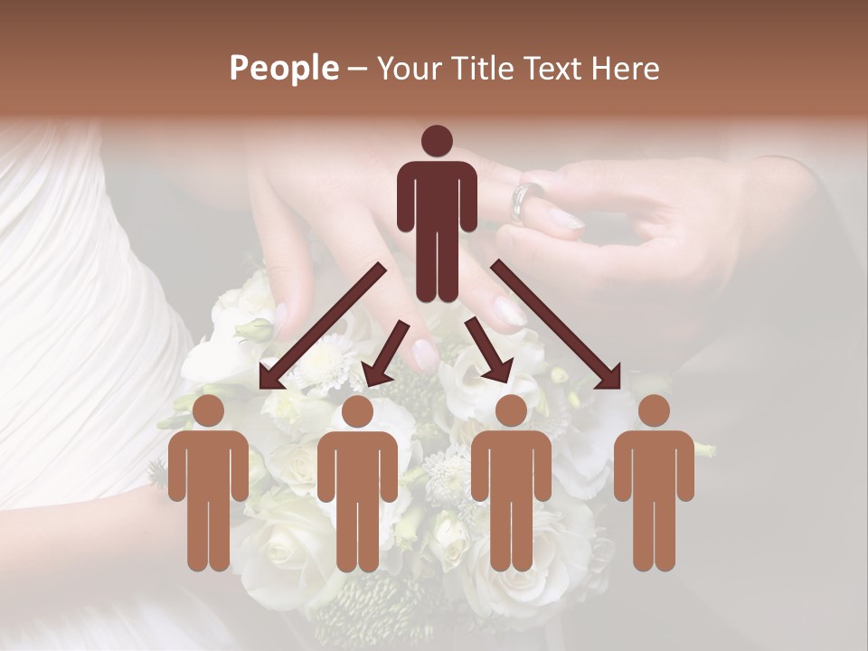 Bride Young Ceremony PowerPoint Template