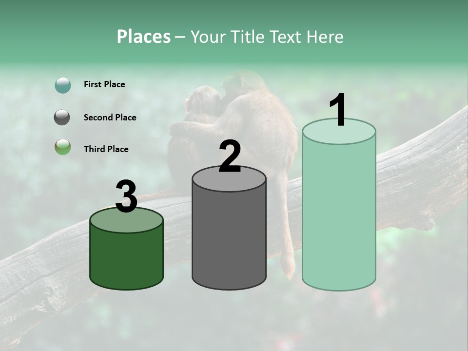 Fur Creature Outdoor PowerPoint Template