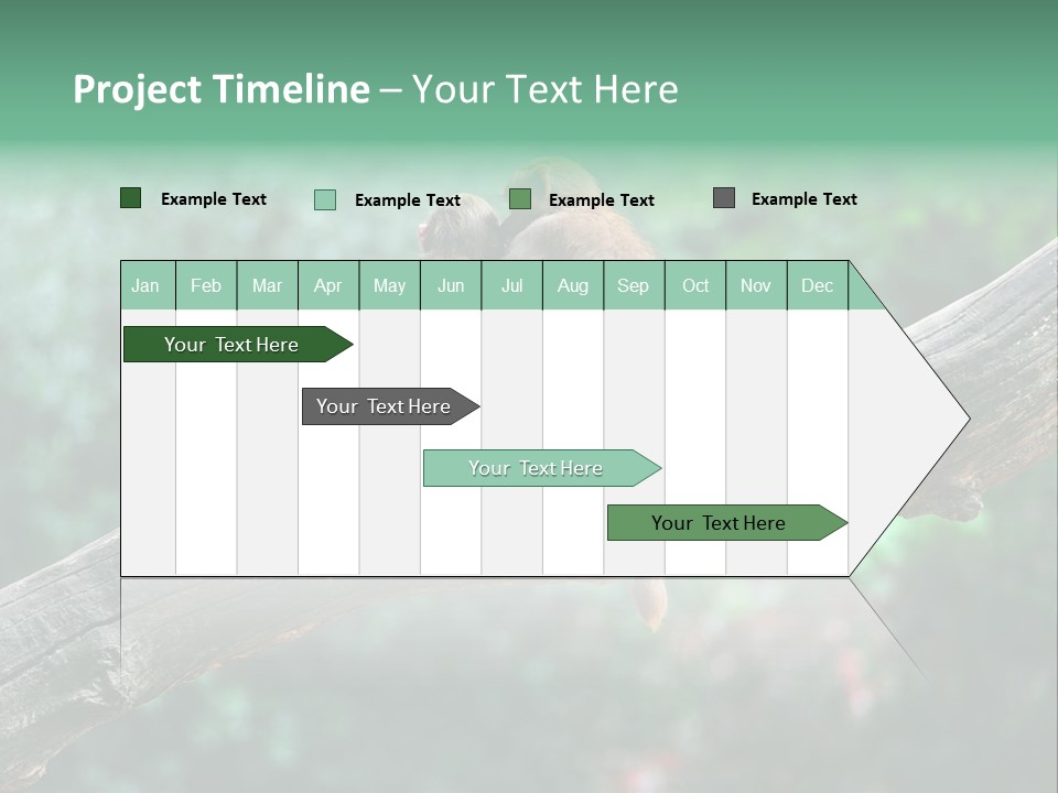 Fur Creature Outdoor PowerPoint Template