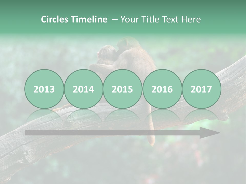 Fur Creature Outdoor PowerPoint Template