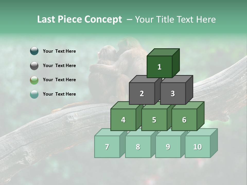 Fur Creature Outdoor PowerPoint Template