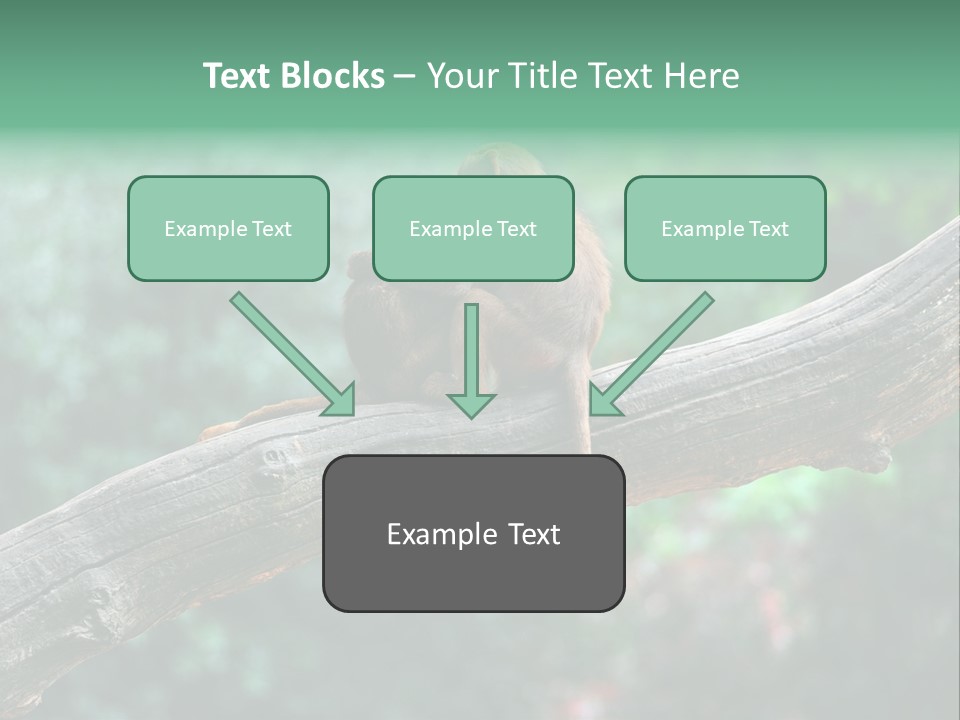 Fur Creature Outdoor PowerPoint Template