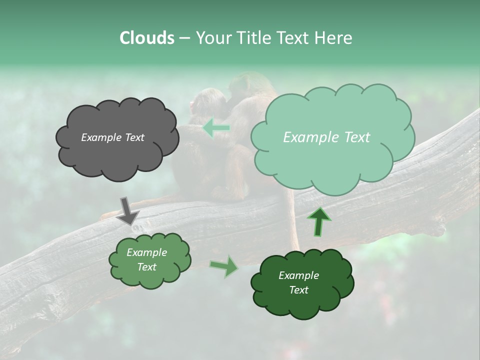 Fur Creature Outdoor PowerPoint Template