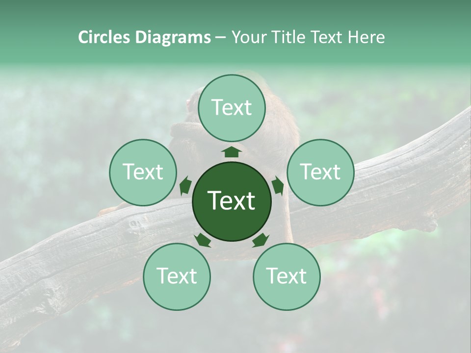 Fur Creature Outdoor PowerPoint Template