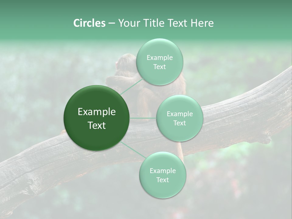 Fur Creature Outdoor PowerPoint Template