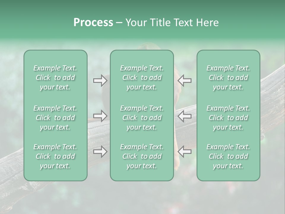 Fur Creature Outdoor PowerPoint Template