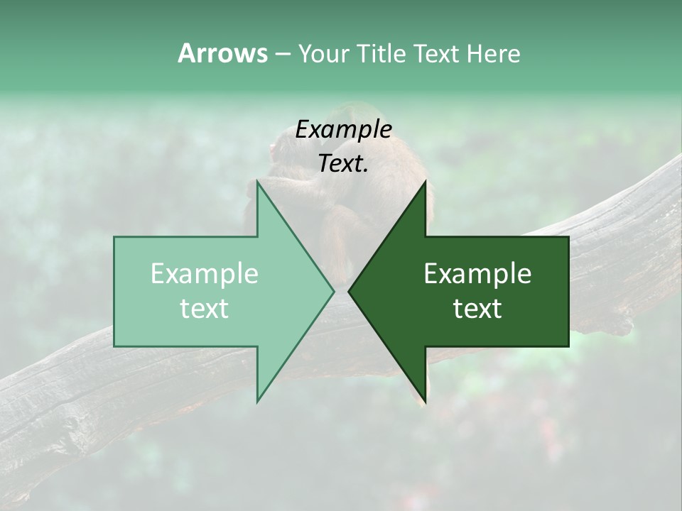 Fur Creature Outdoor PowerPoint Template