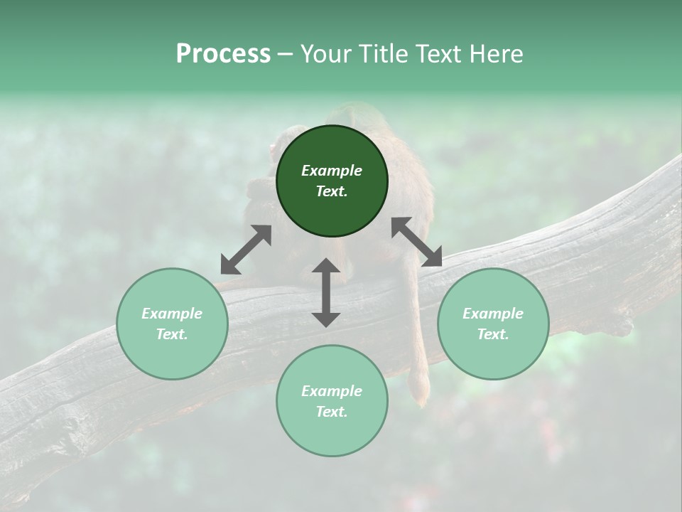 Fur Creature Outdoor PowerPoint Template