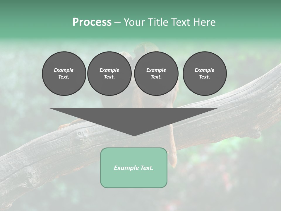 Fur Creature Outdoor PowerPoint Template