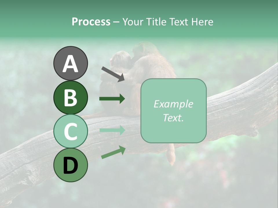 Fur Creature Outdoor PowerPoint Template