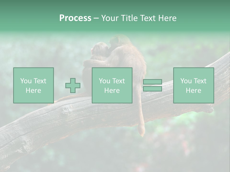 Fur Creature Outdoor PowerPoint Template