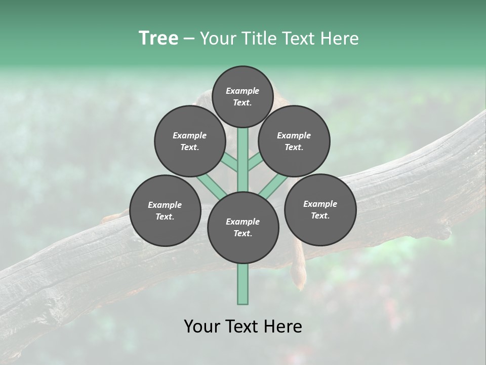 Fur Creature Outdoor PowerPoint Template