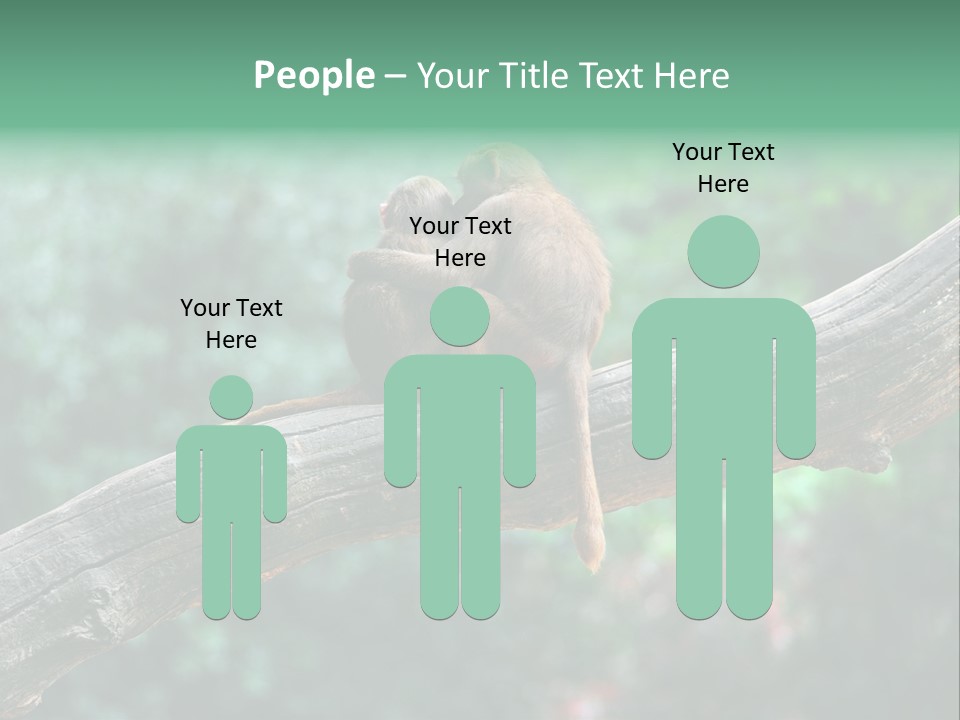 Fur Creature Outdoor PowerPoint Template