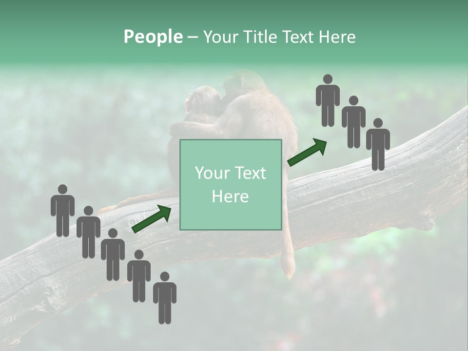 Fur Creature Outdoor PowerPoint Template