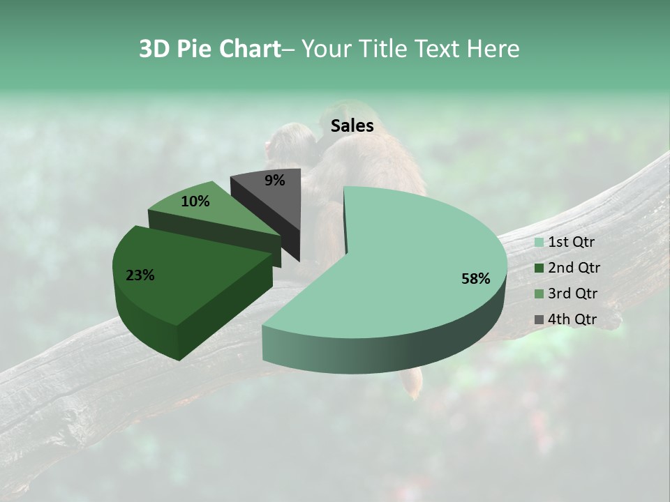 Fur Creature Outdoor PowerPoint Template