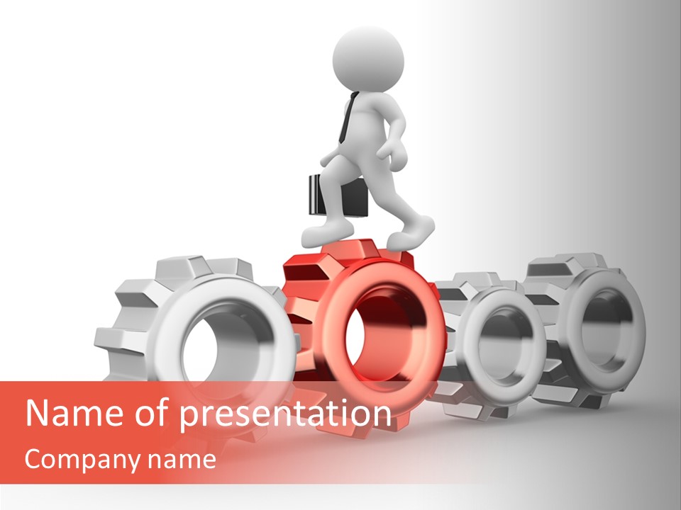 People Different Mechanism PowerPoint Template