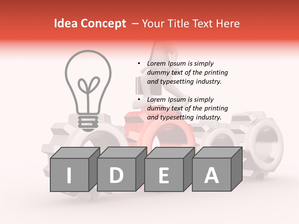 People Different Mechanism PowerPoint Template