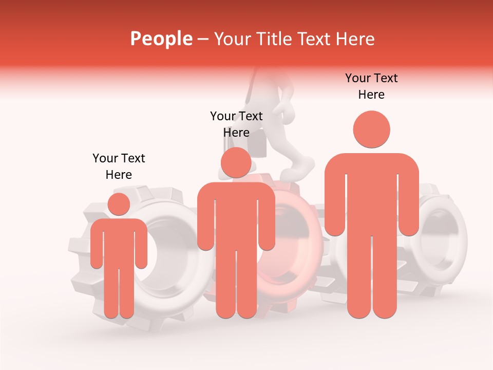 People Different Mechanism PowerPoint Template
