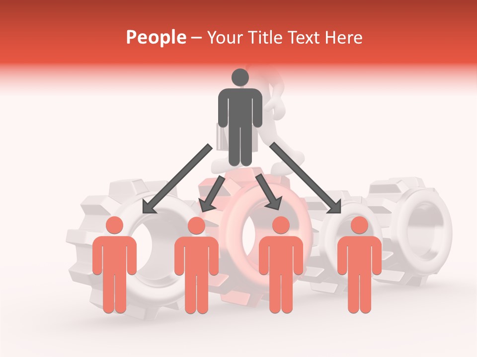 People Different Mechanism PowerPoint Template