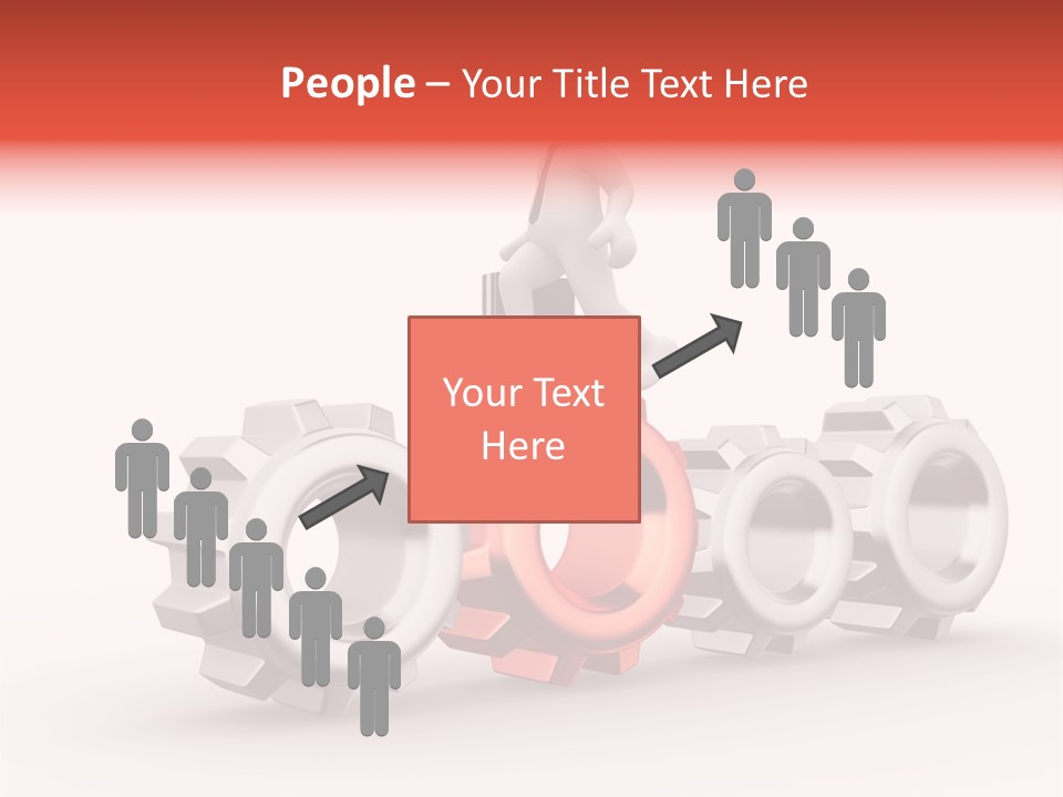 People Different Mechanism PowerPoint Template
