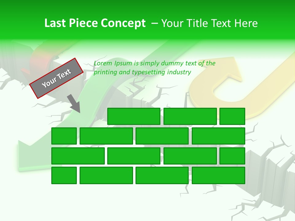 Green Design Power PowerPoint Template