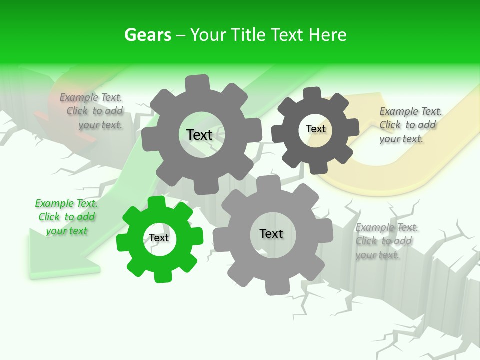 Green Design Power PowerPoint Template