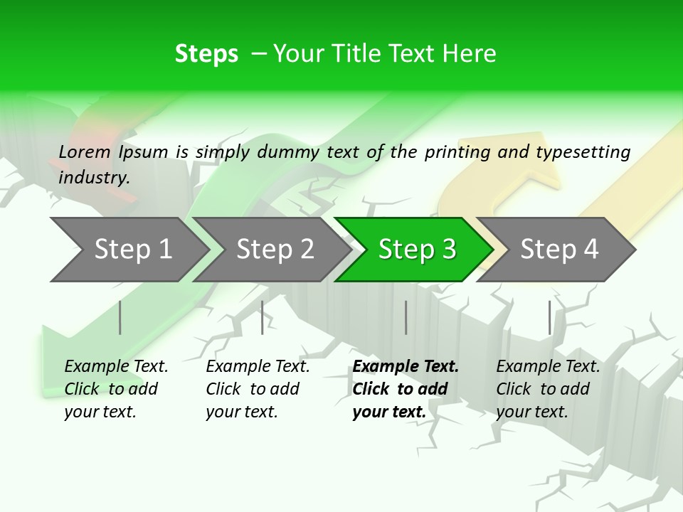 Green Design Power PowerPoint Template