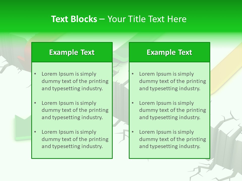 Green Design Power PowerPoint Template